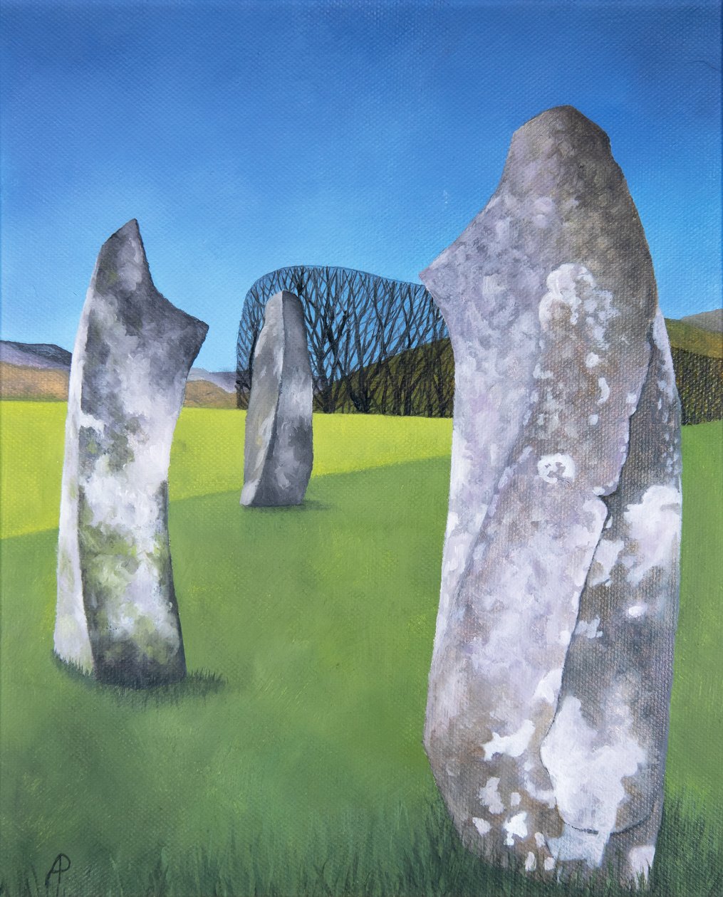 Pedras de Kilmartin 2, 2018 de Anna Phillips