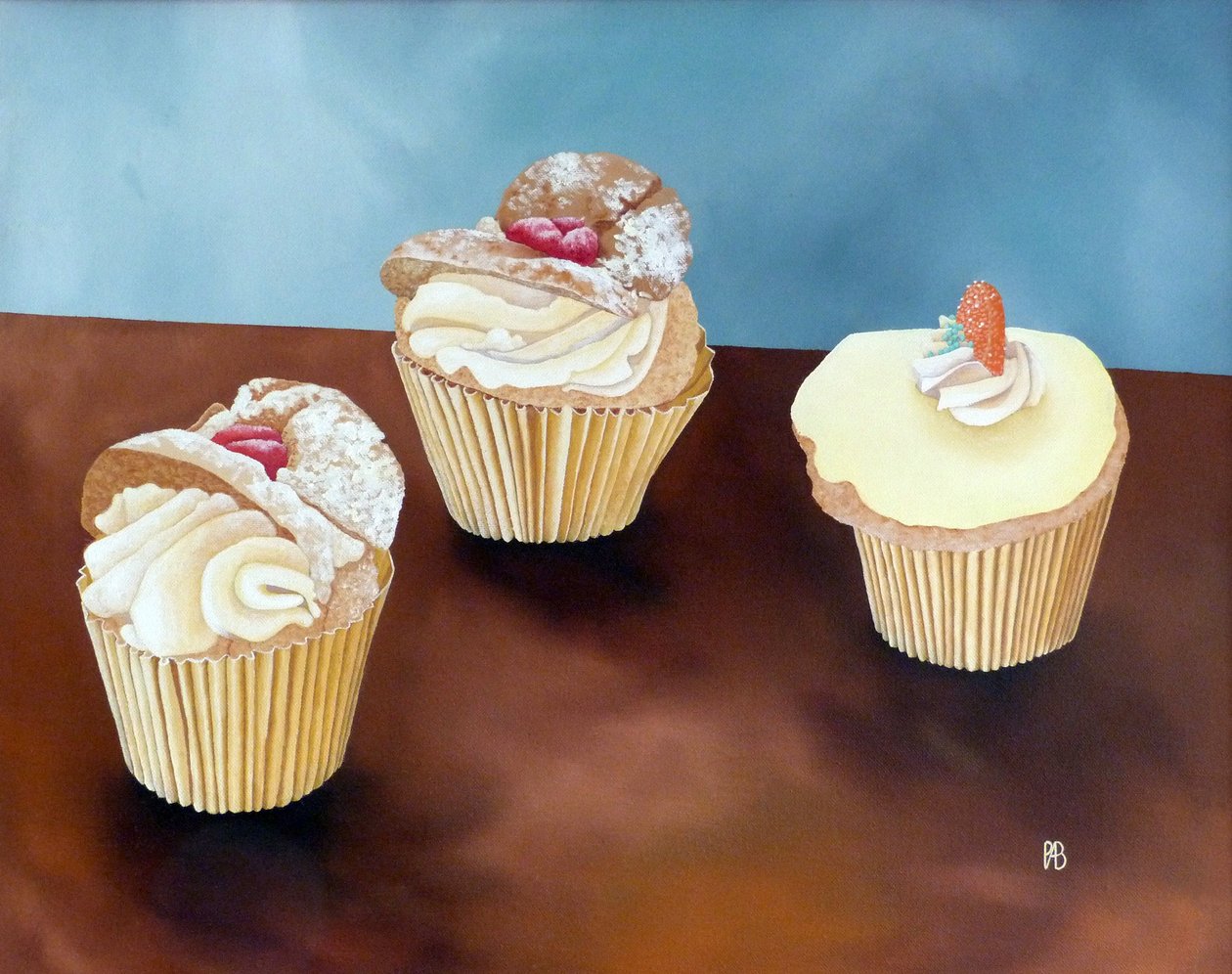 Três Bolos, 1998 de Anna Phillips