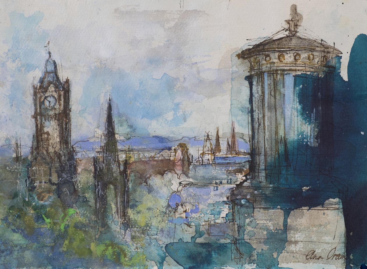 De Calton Hill, Edimburgo de Ann Oram
