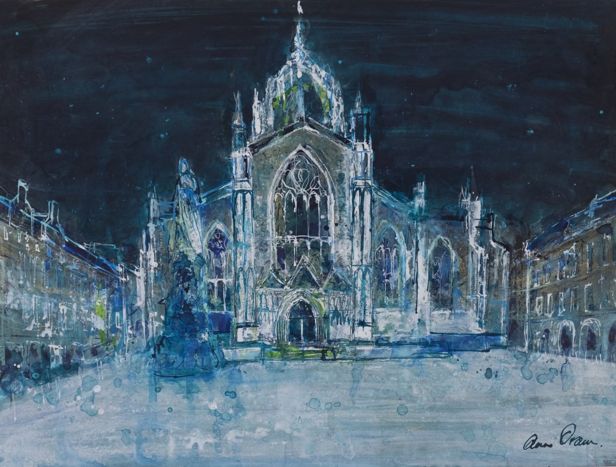 São Giles à noite de Ann Oram