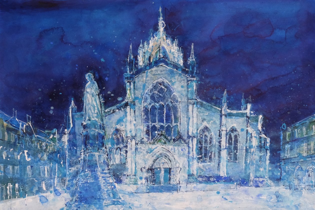 São Giles à noite de Ann Oram