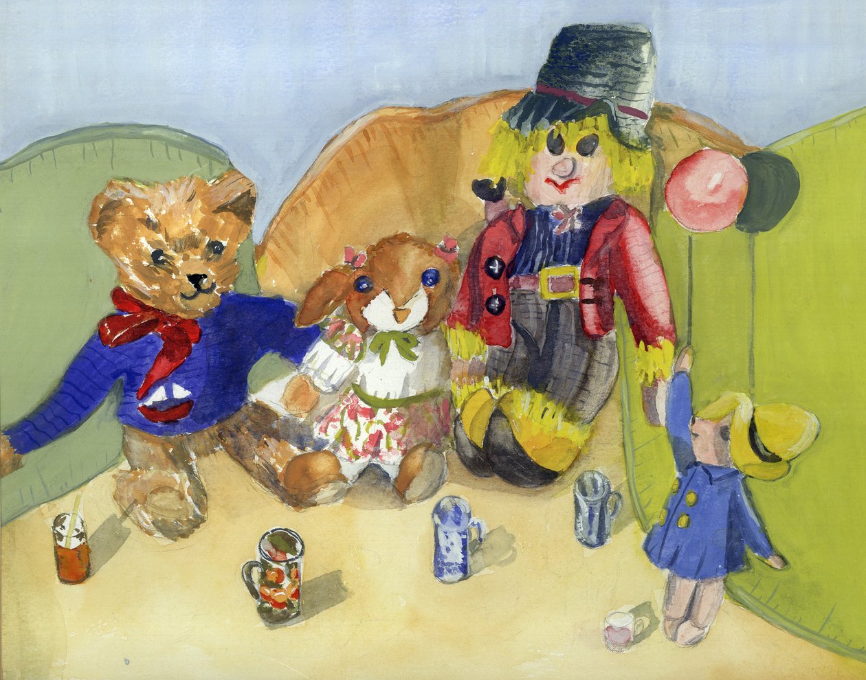 Granny Tuffys Toys (wc no papel) de Ann Robson