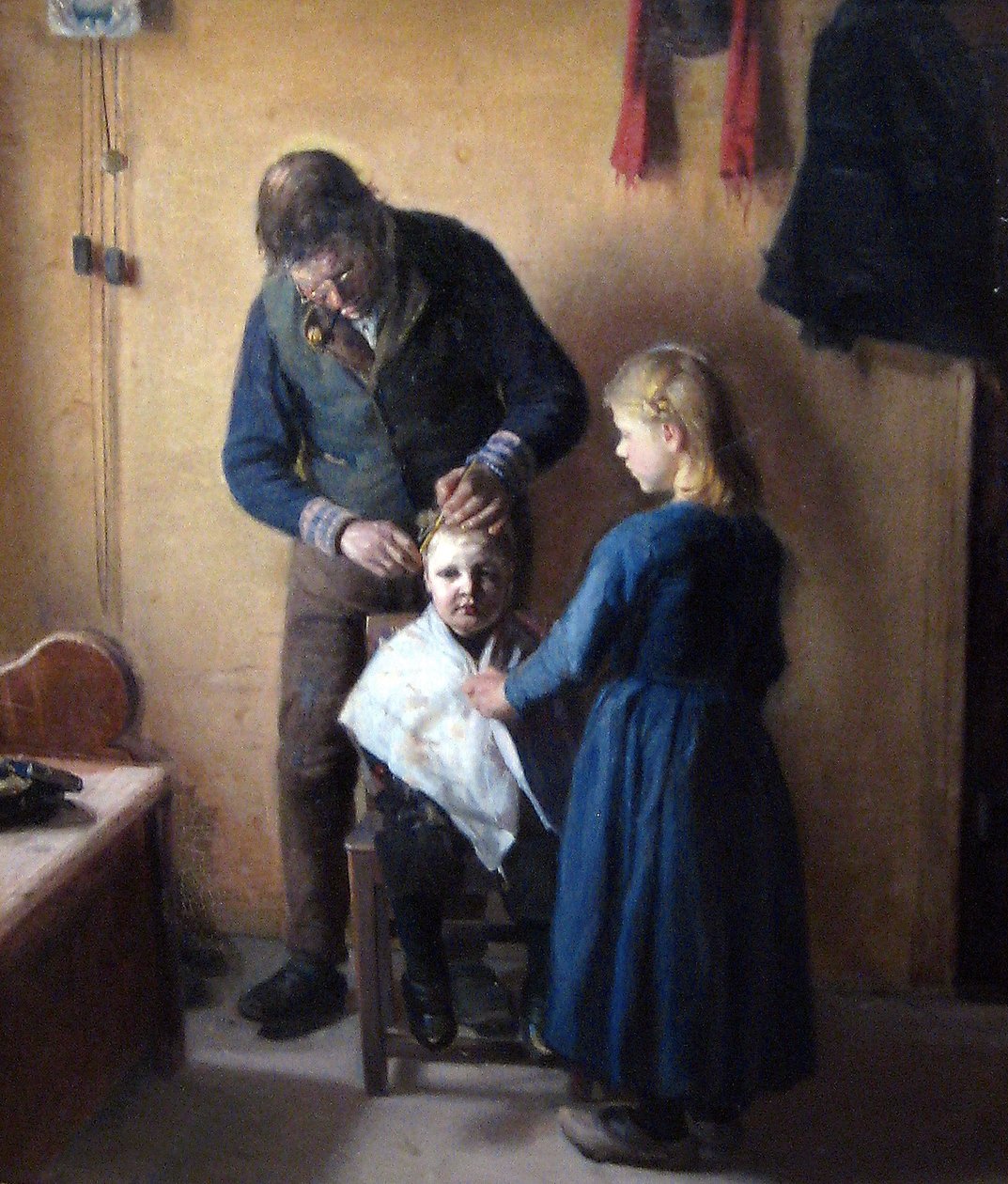 No cabeleirePolski: No cabeleireiro de Anna Ancher