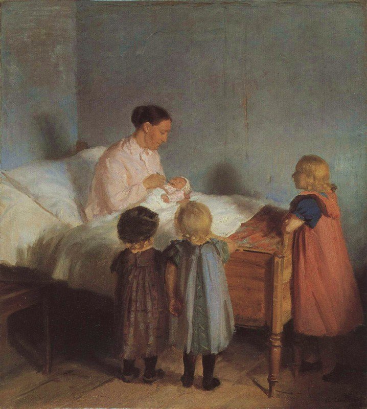 Little Brothern de Anna Ancher