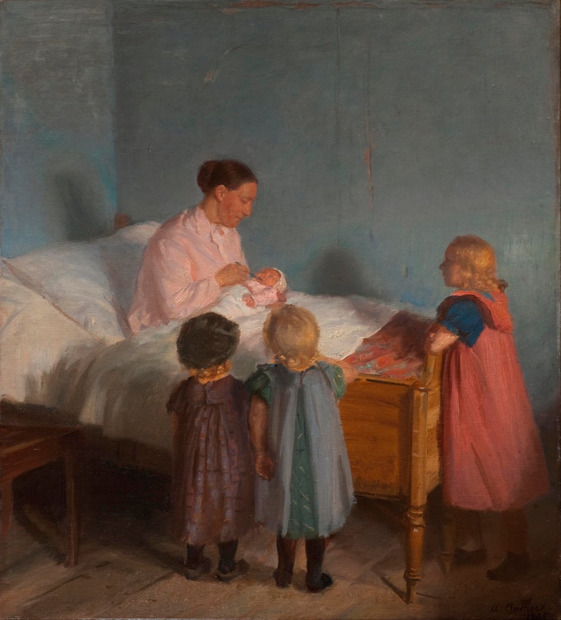 Irmão mais novo de Anna Ancher
