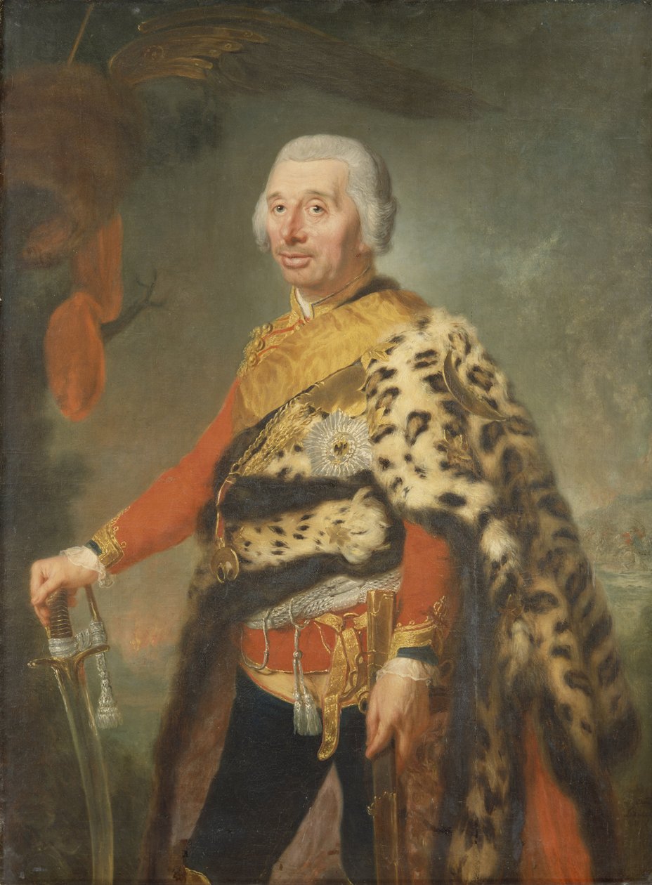 General von Zieten, 1769 de Anna Dorothea Therbusch