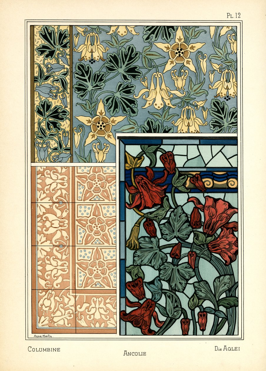 O aquilégia de Anna Martin