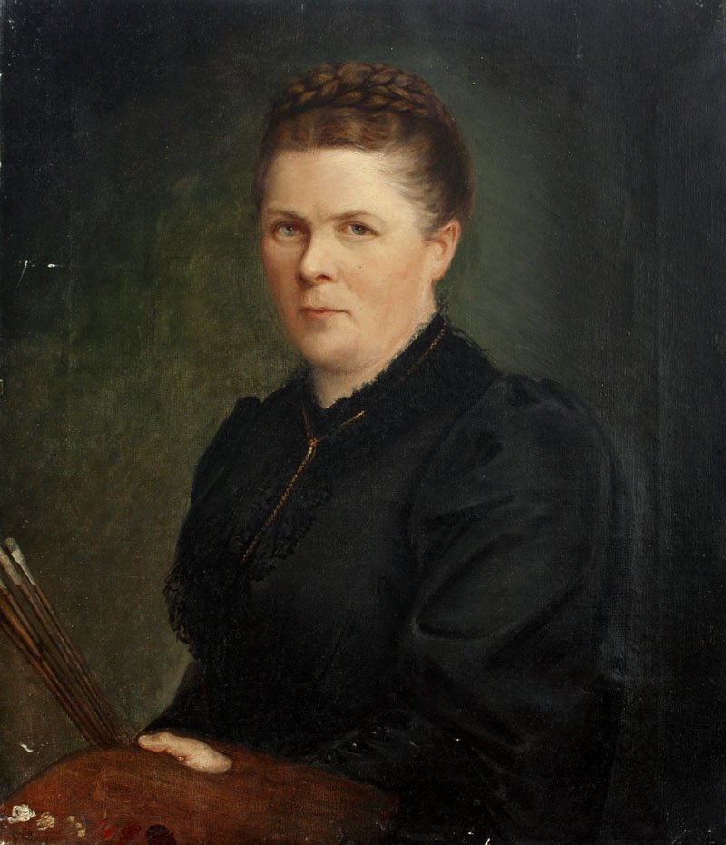 Auto-retrato de Anna Stainer Knittel