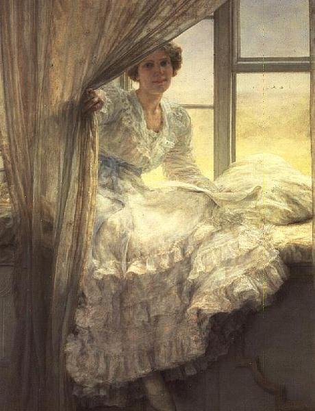 Na Janela de Anna Alma Tadema