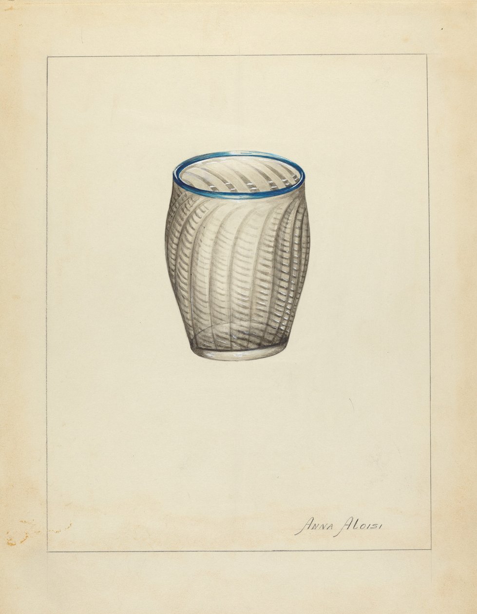 Vidro soprado de Anna Aloisi