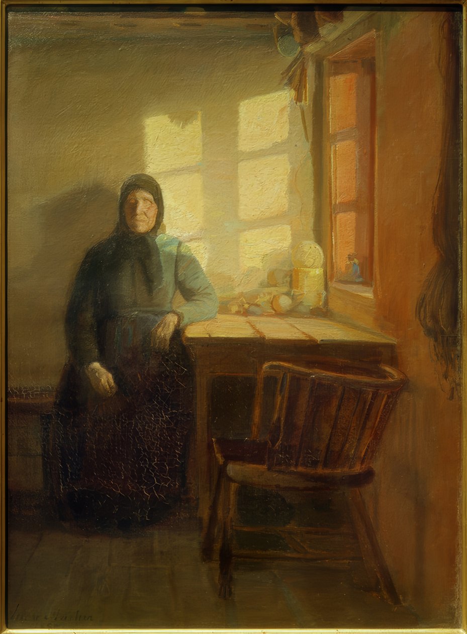 Cego ao sol de Anna Ancher