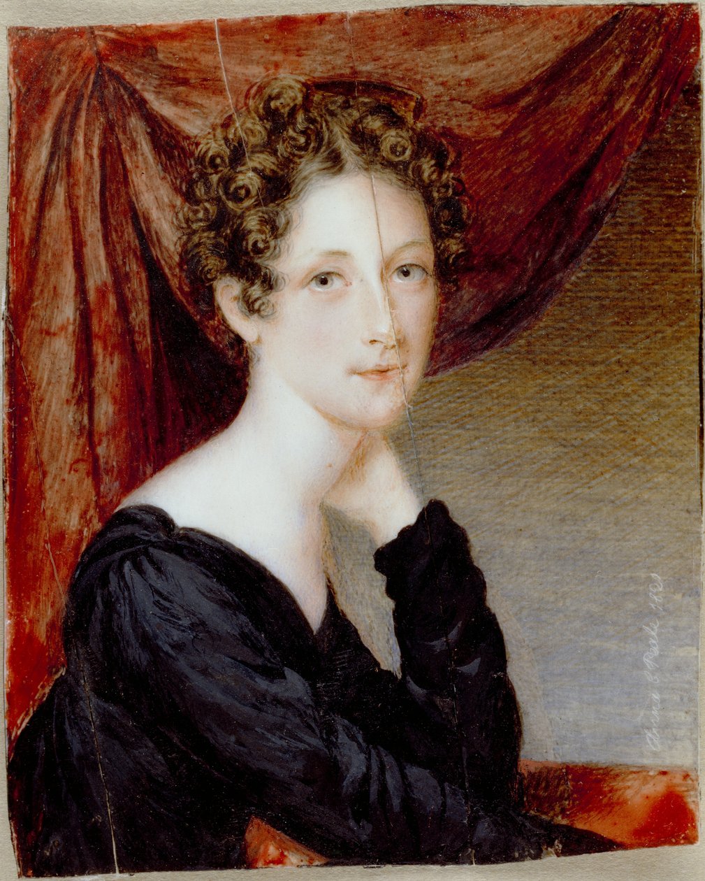 Rosalba Depois de 1820 (o banheiro é marfim) de Anna Claypoole Peale