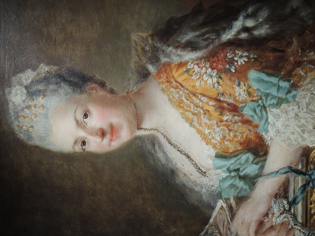 Louise-Honorine Crozat du Châtel, duquesa de Choiseul (Therbush) de Anna Dorothea Therbusch