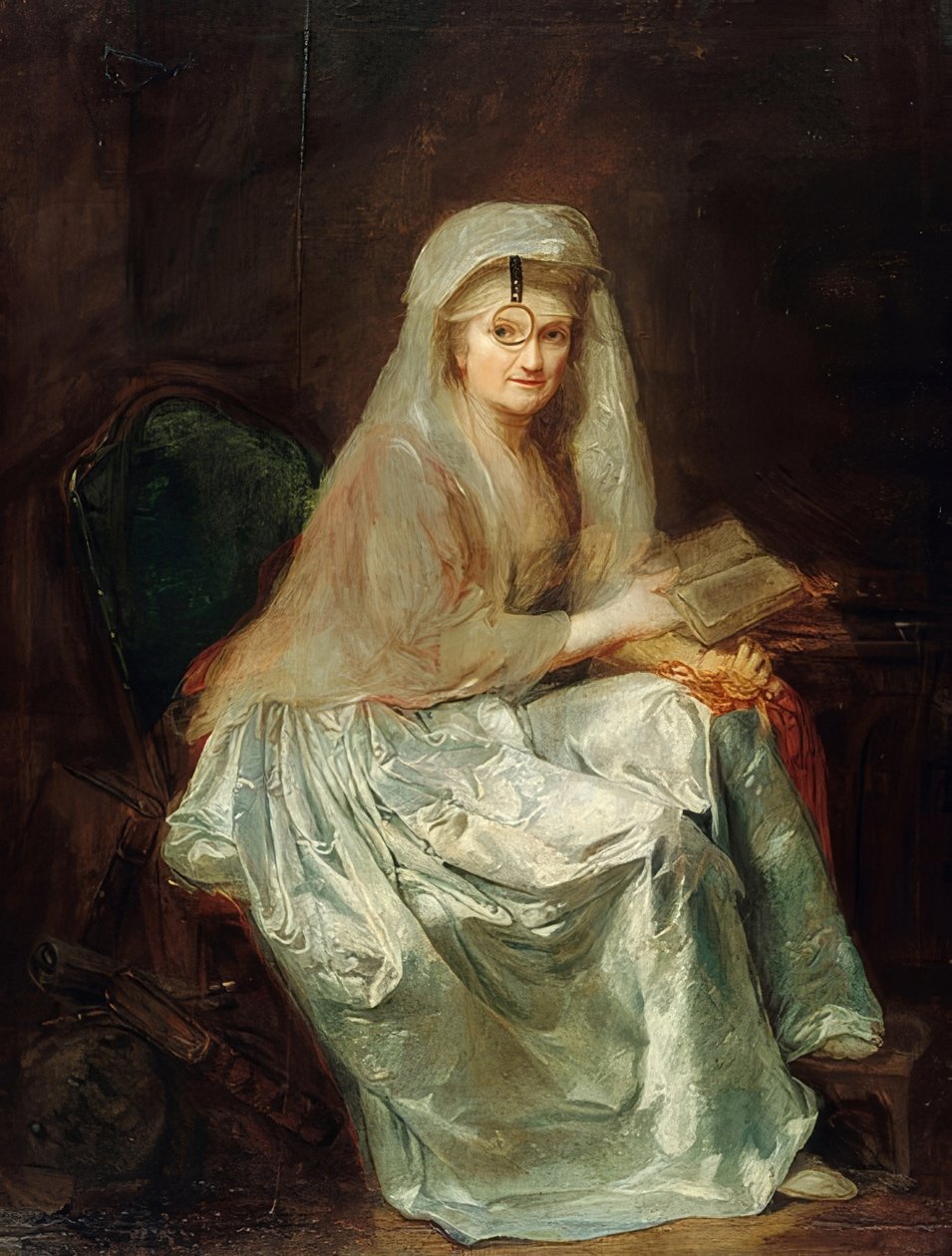 Auto-retrato. 1776-77 de Anna Dorothea Therbusch