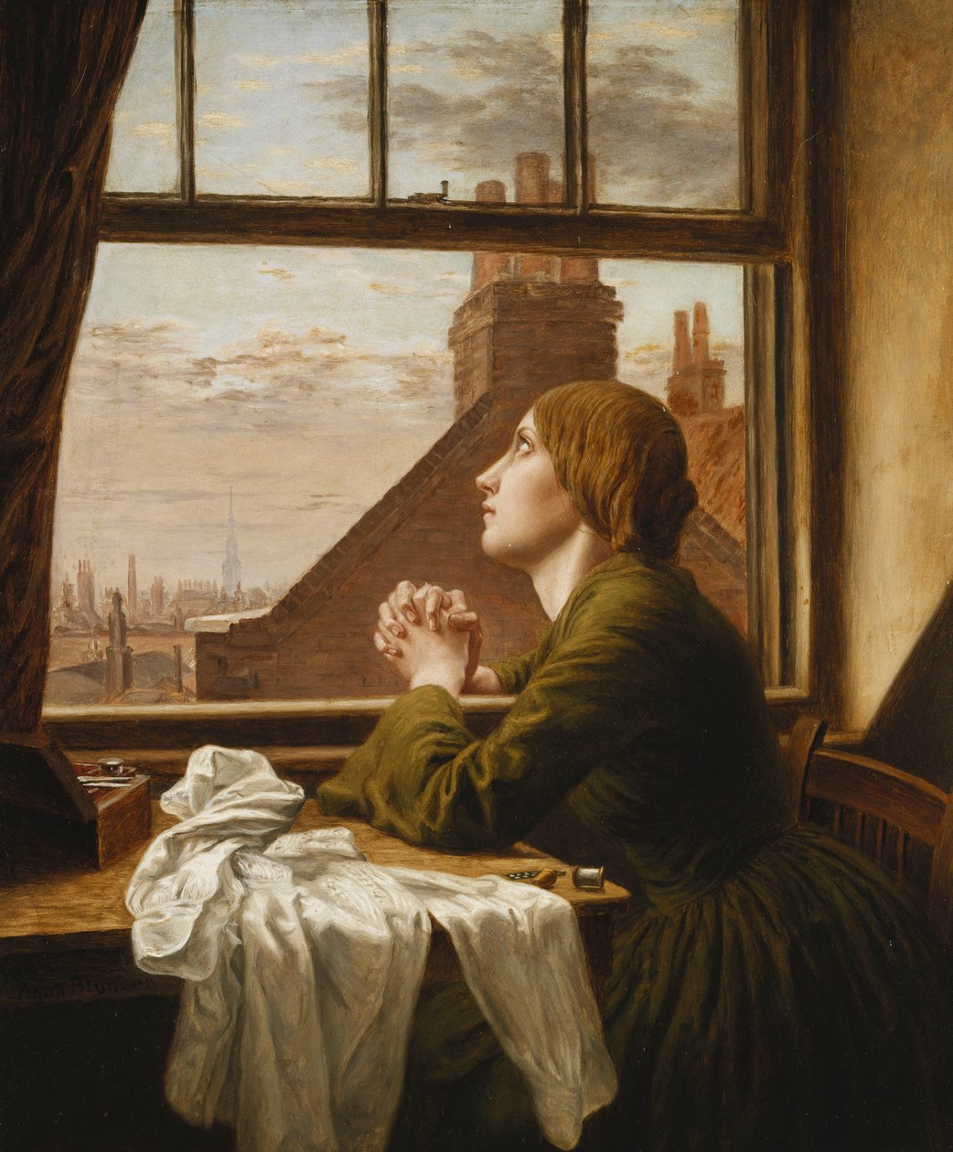 A canção da camisa, 1854 de Anna E. Blunden