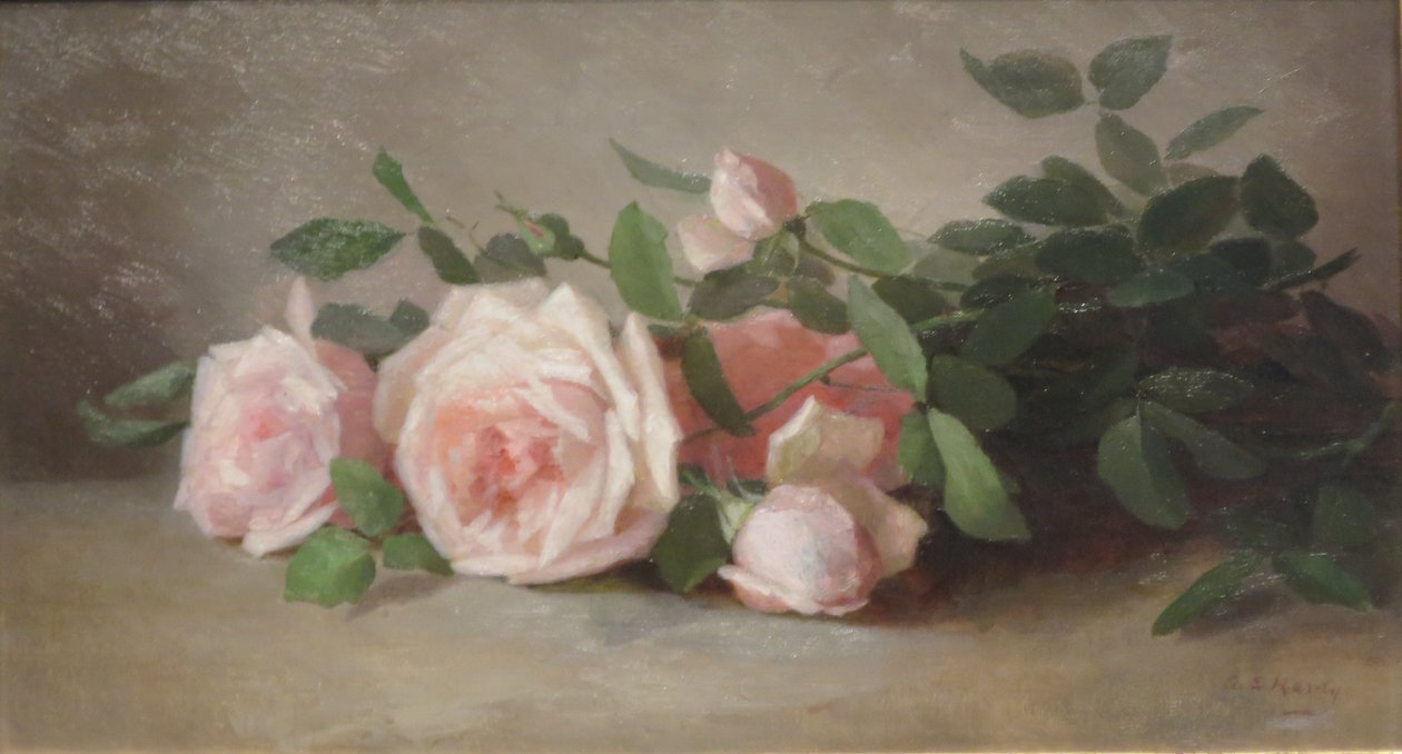 Natureza morta de rosas de Anna Eliza Hardy
