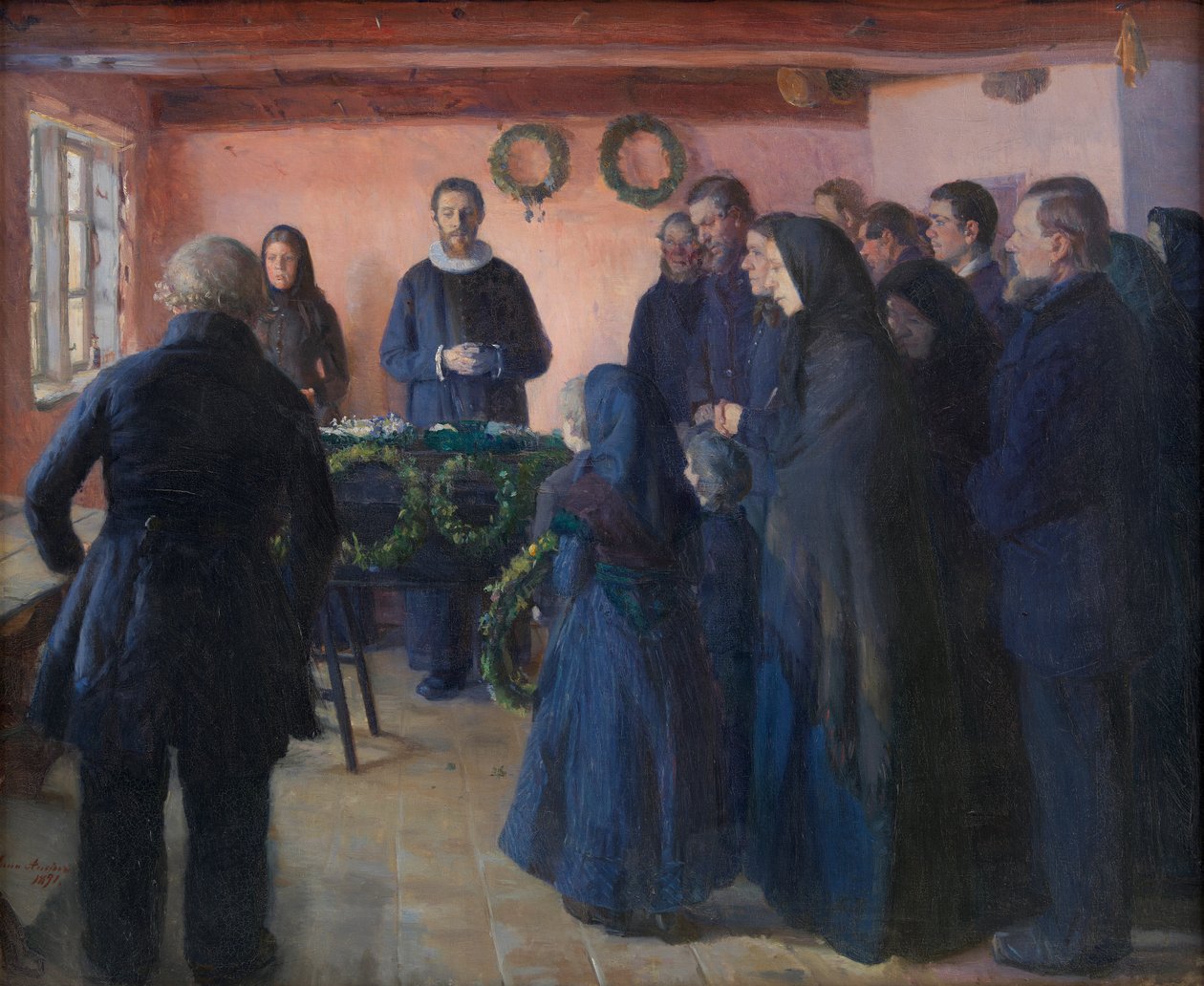 Um funeral de Anna Ancher