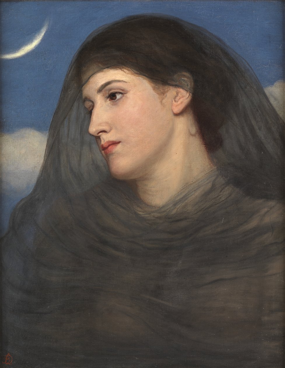 Diana (óleo sobre tela) de Anna Lea Merritt