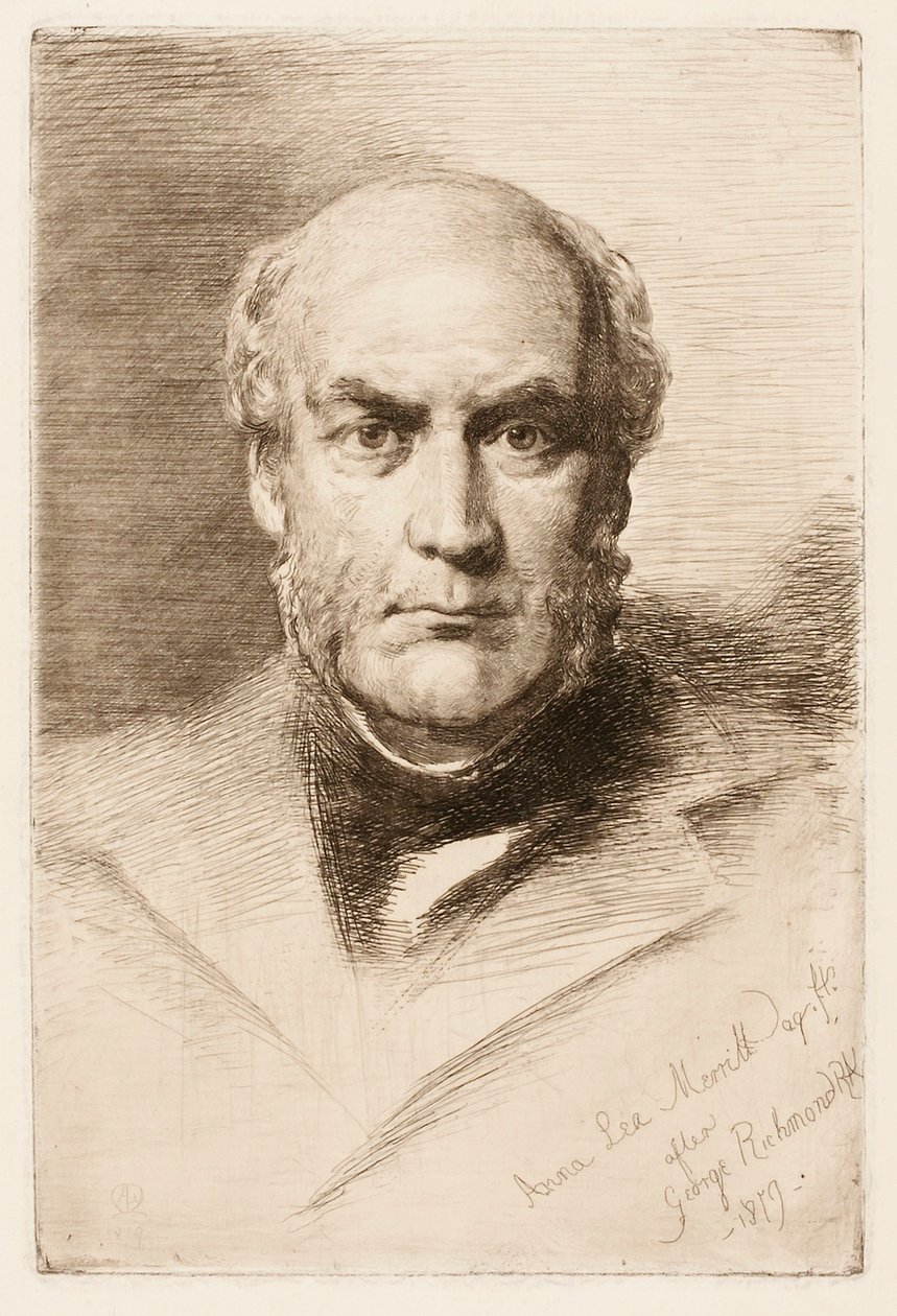 Sem título (retrato de um homem) de Anna Lea Merritt