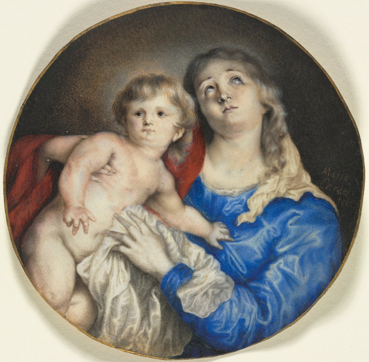 Virgem e o Menino de Anna Maria Carew