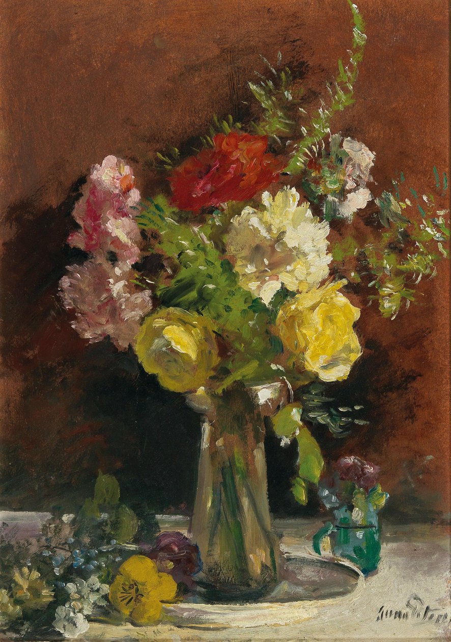 Pedaço de flor num vaso de Anna Peters