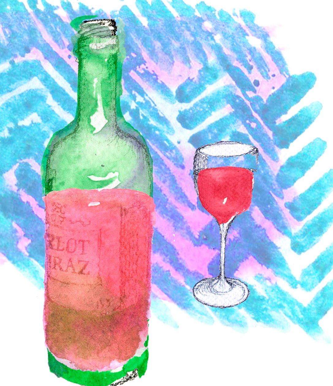 Vinho tinto de Anna Platts