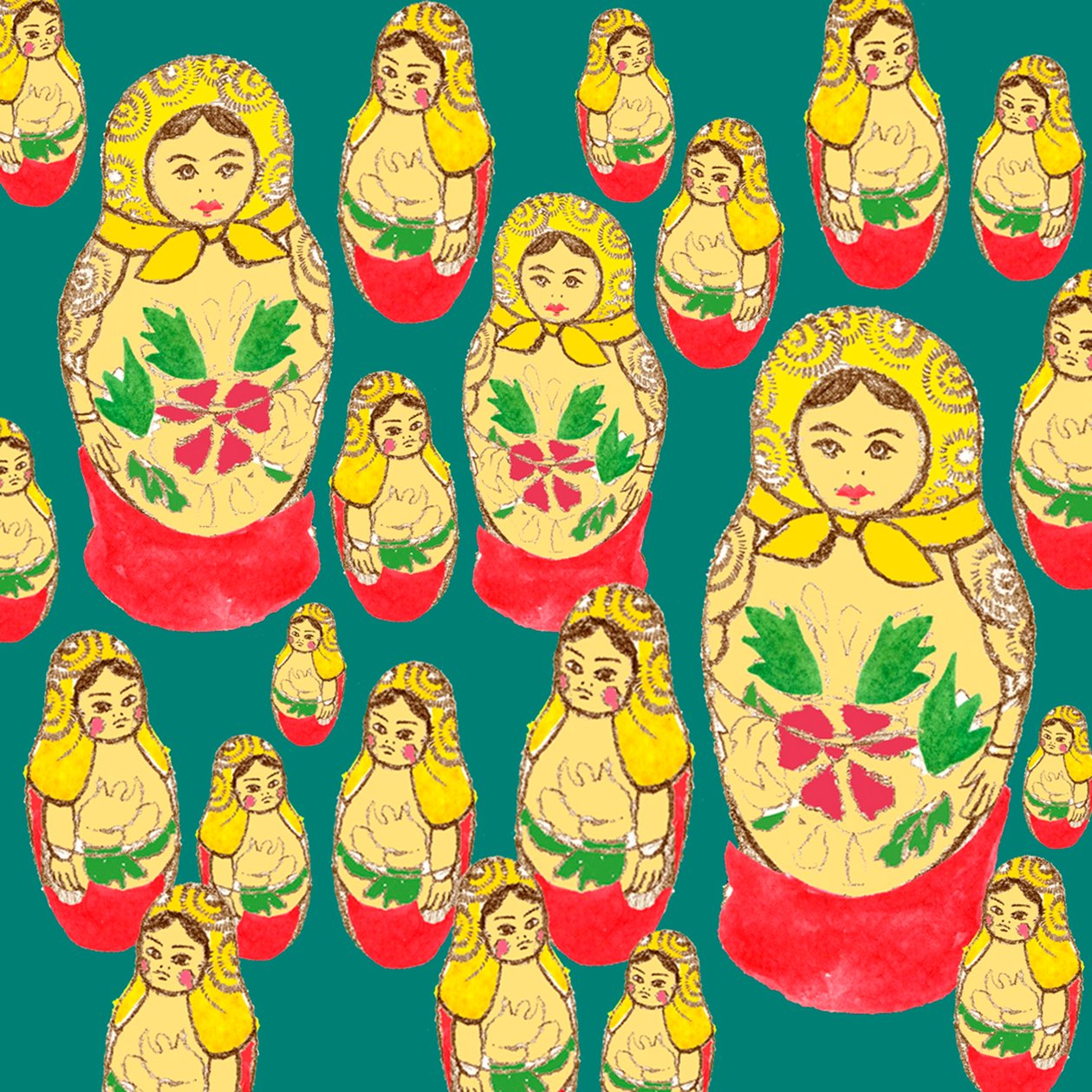 Bonecas Russas de Anna Platts
