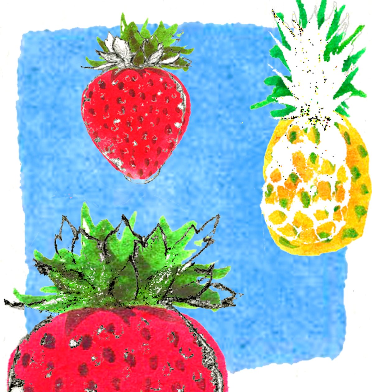 Frutas de verão de Anna Platts