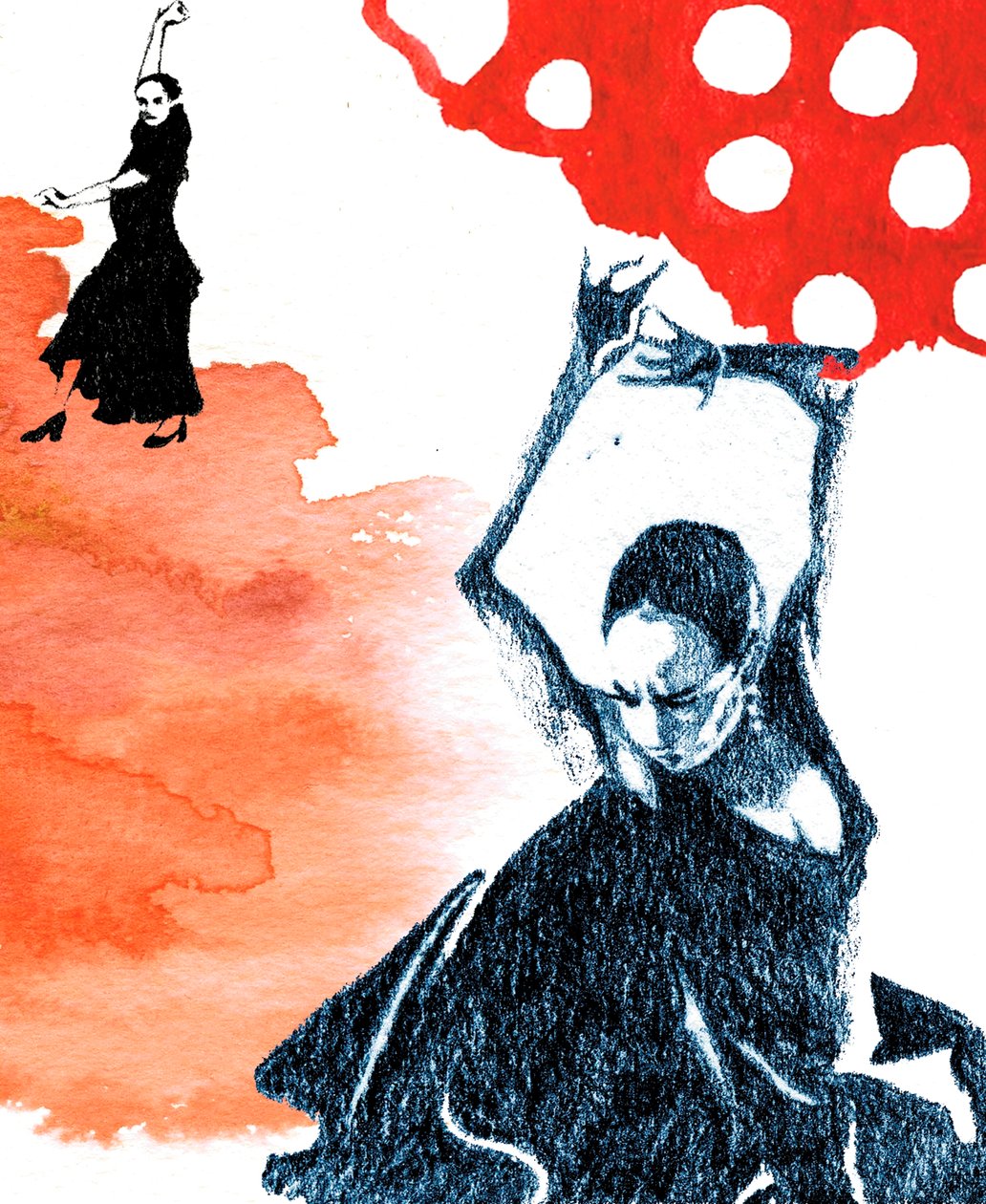 Os espanhóis dançantes de Anna Platts