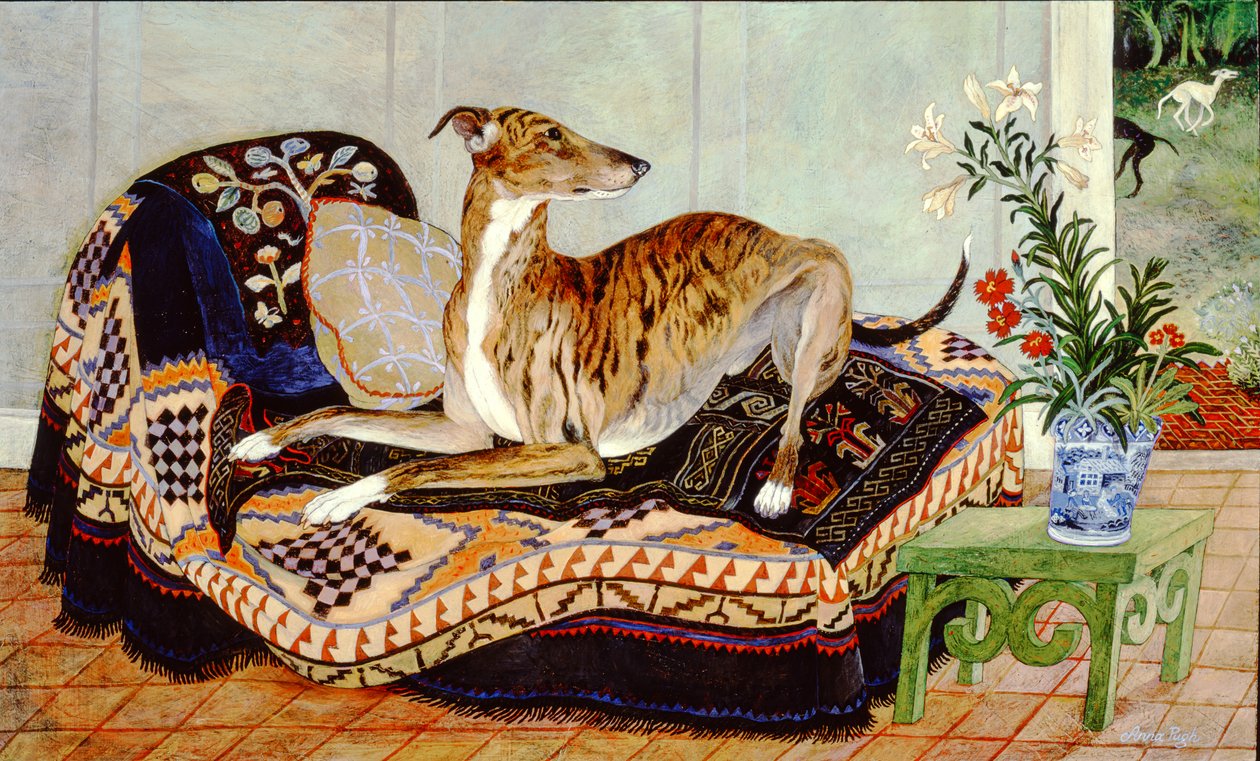 A bit of a Whizz, 2002 (acrílico) de Anna Pugh