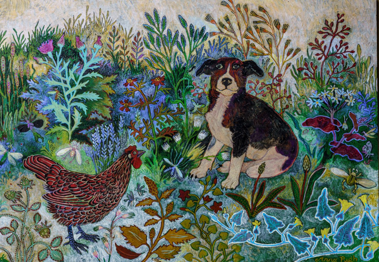 Como se eu fosse, 2021 (pintura) de Anna Pugh