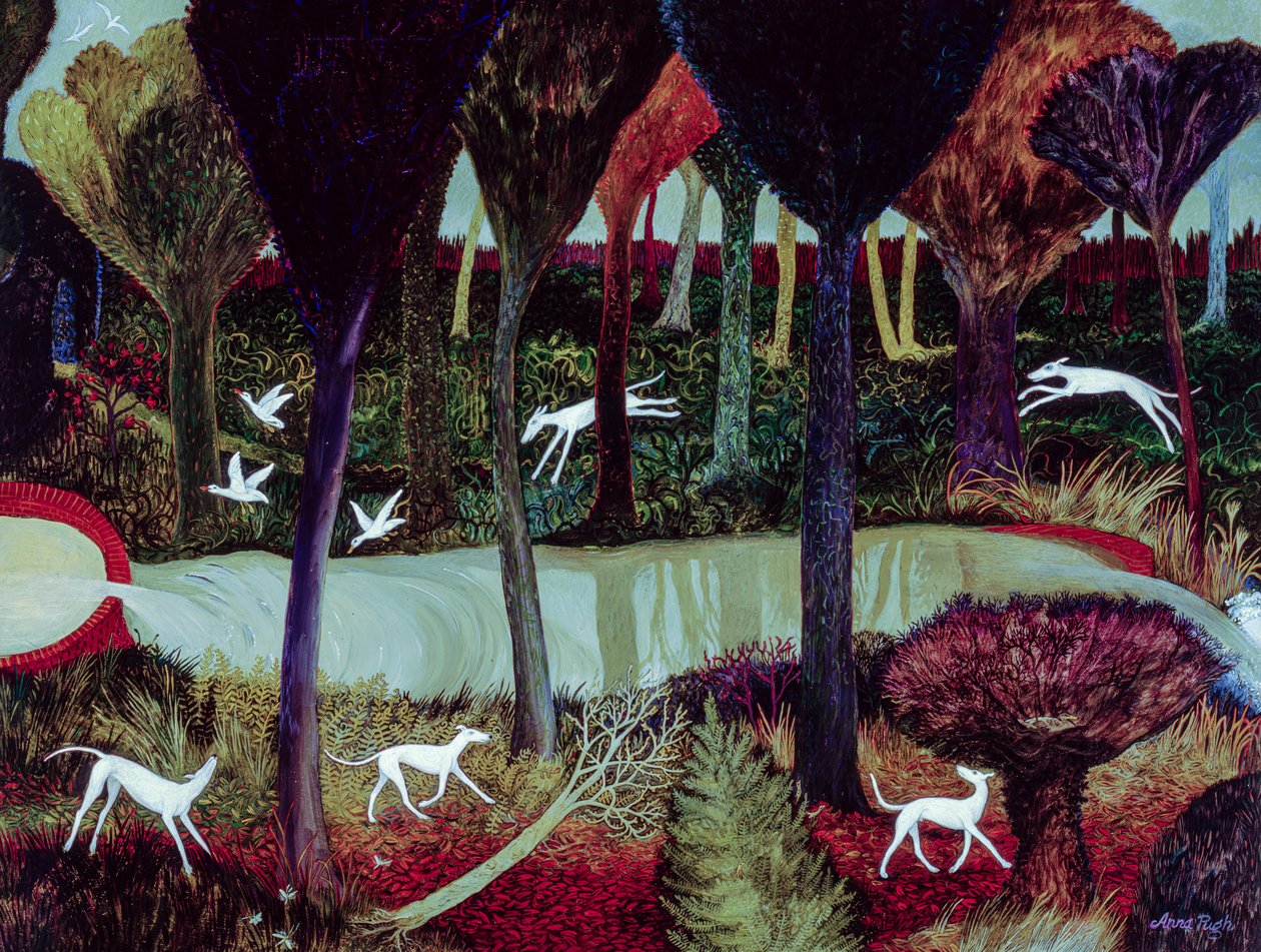 Gesso na madeira, 2005 (acrílico) de Anna Pugh