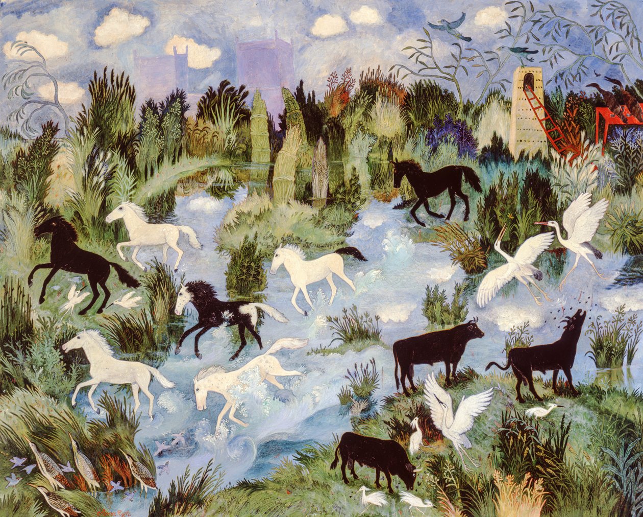 Pântano, 2003 (acrílico) de Anna Pugh