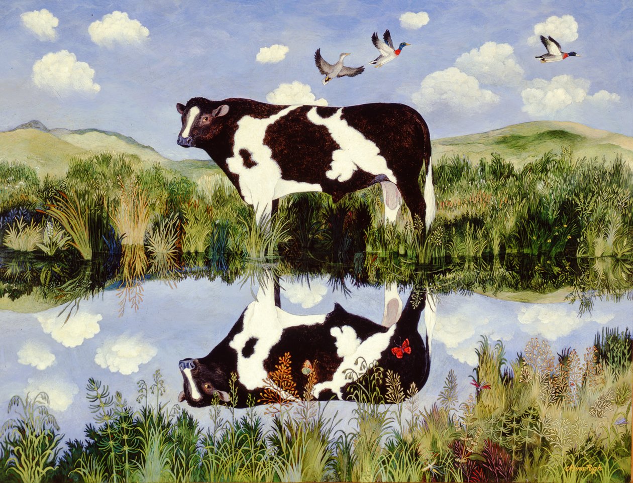 No Limite, 2002 (acrílico) de Anna Pugh