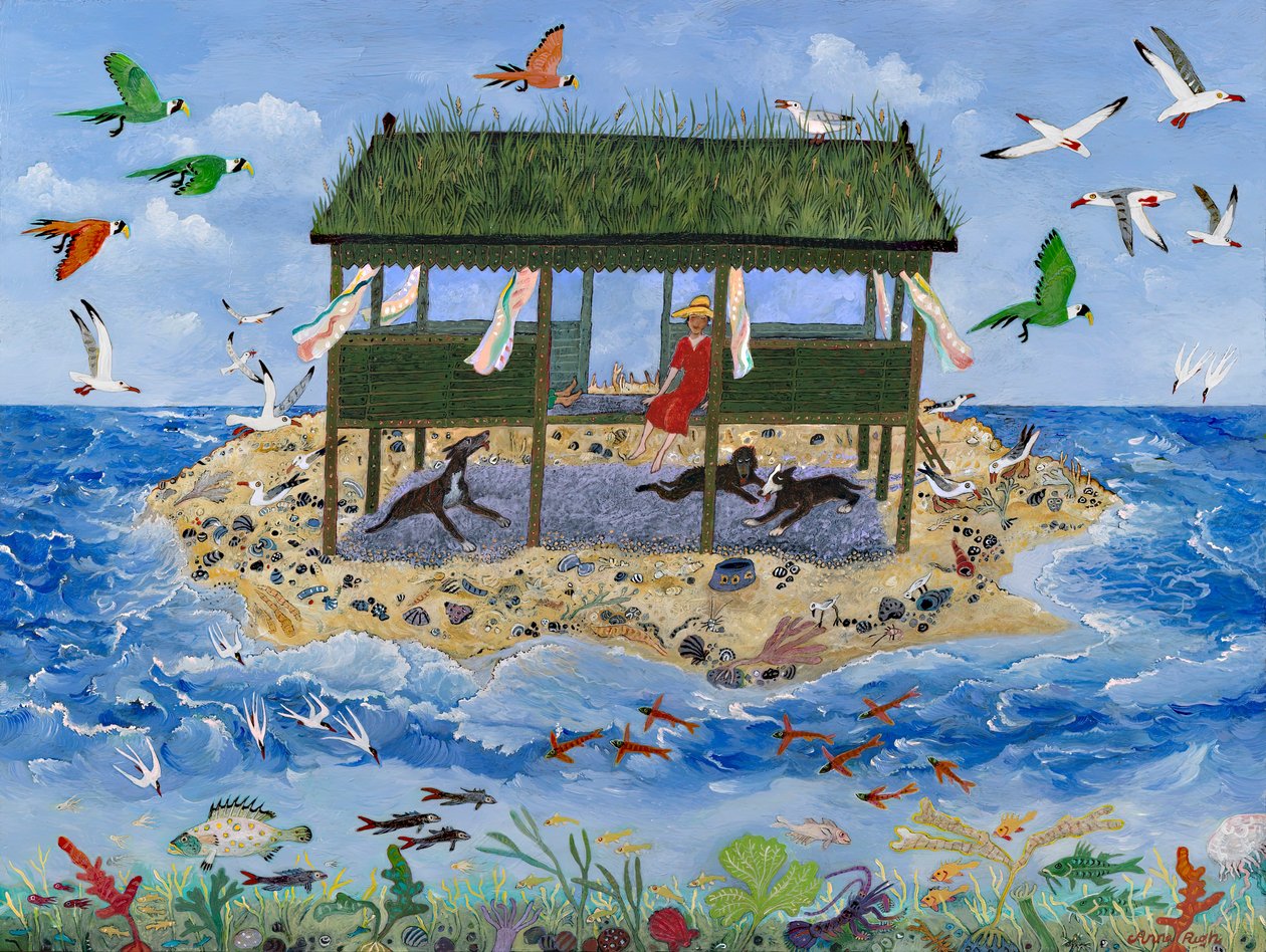 Sétimo Céu, 2013 (acrílico) de Anna Pugh