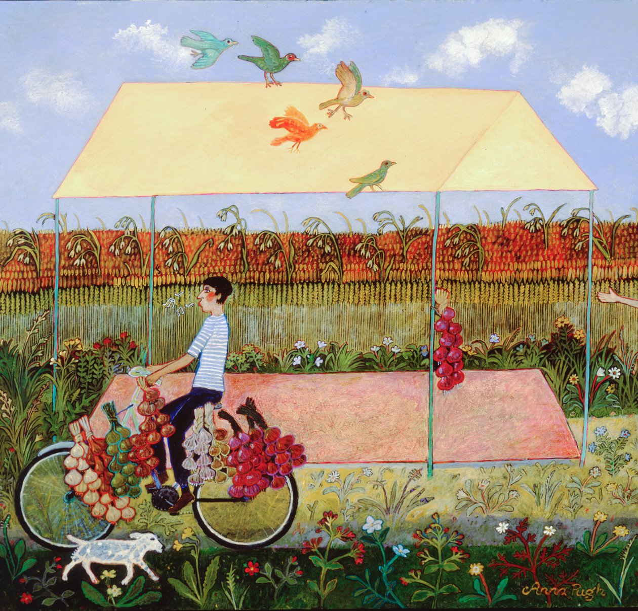 Entrega especial, 2010 (acrílico) de Anna Pugh