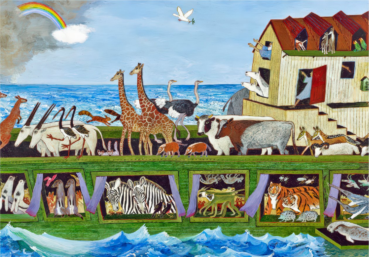 O Galho, finalmente o Galho, 2012 (acrílico) de Anna Pugh