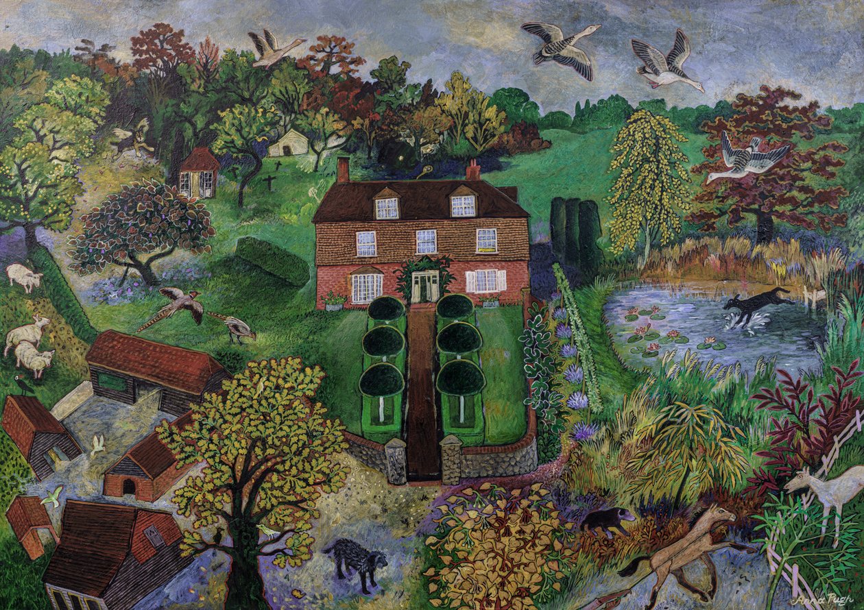 Os laços que unem, 2021 (pintura) de Anna Pugh