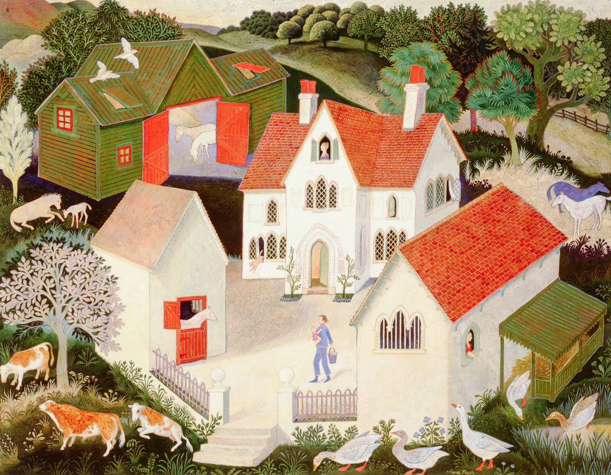 Flor de parede de Anna Pugh