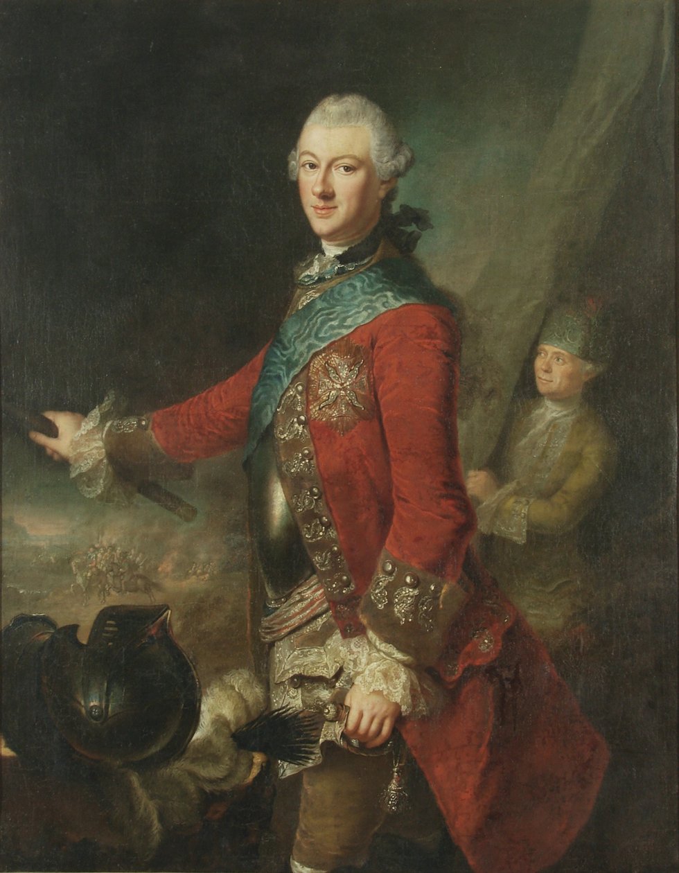 Retrato de Michal Kazimierz Oginski 1731-1799, Grand Hetman da Lituânia, c. 1755 de Anna Rosina Lisiewska