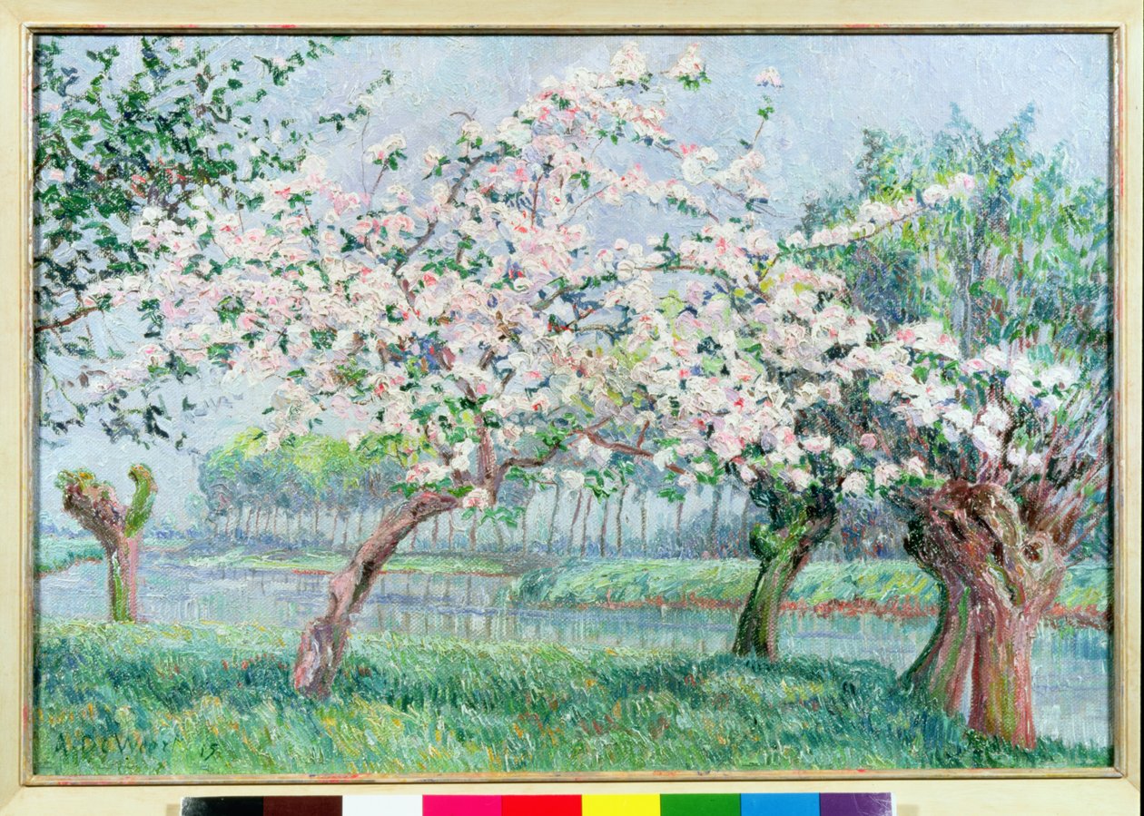 Flor de Maçã na Margem do Rio de Anna de Weert