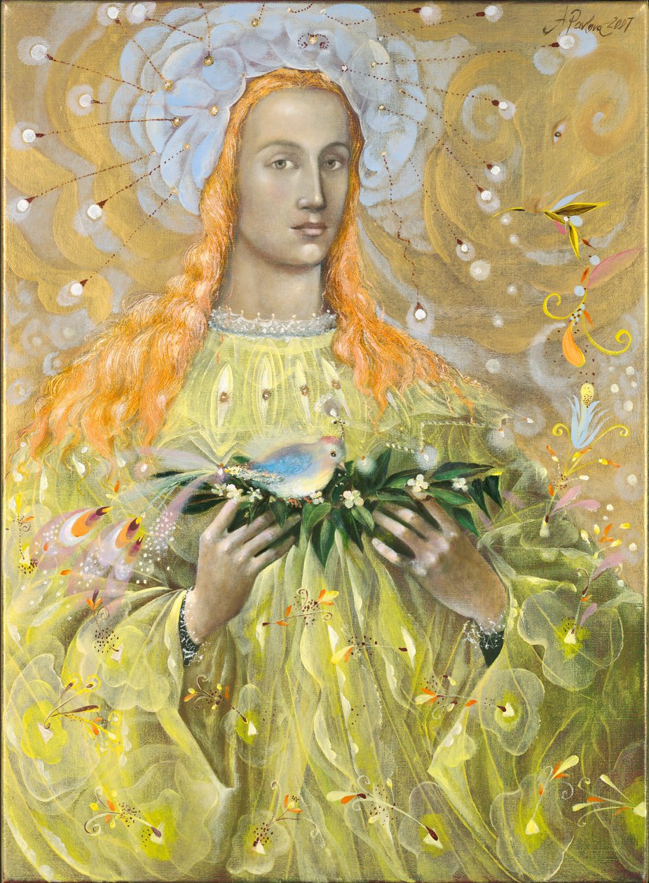 Aries, 2007 (óleo sobre linho belga) de Annael Anelia Pavlova