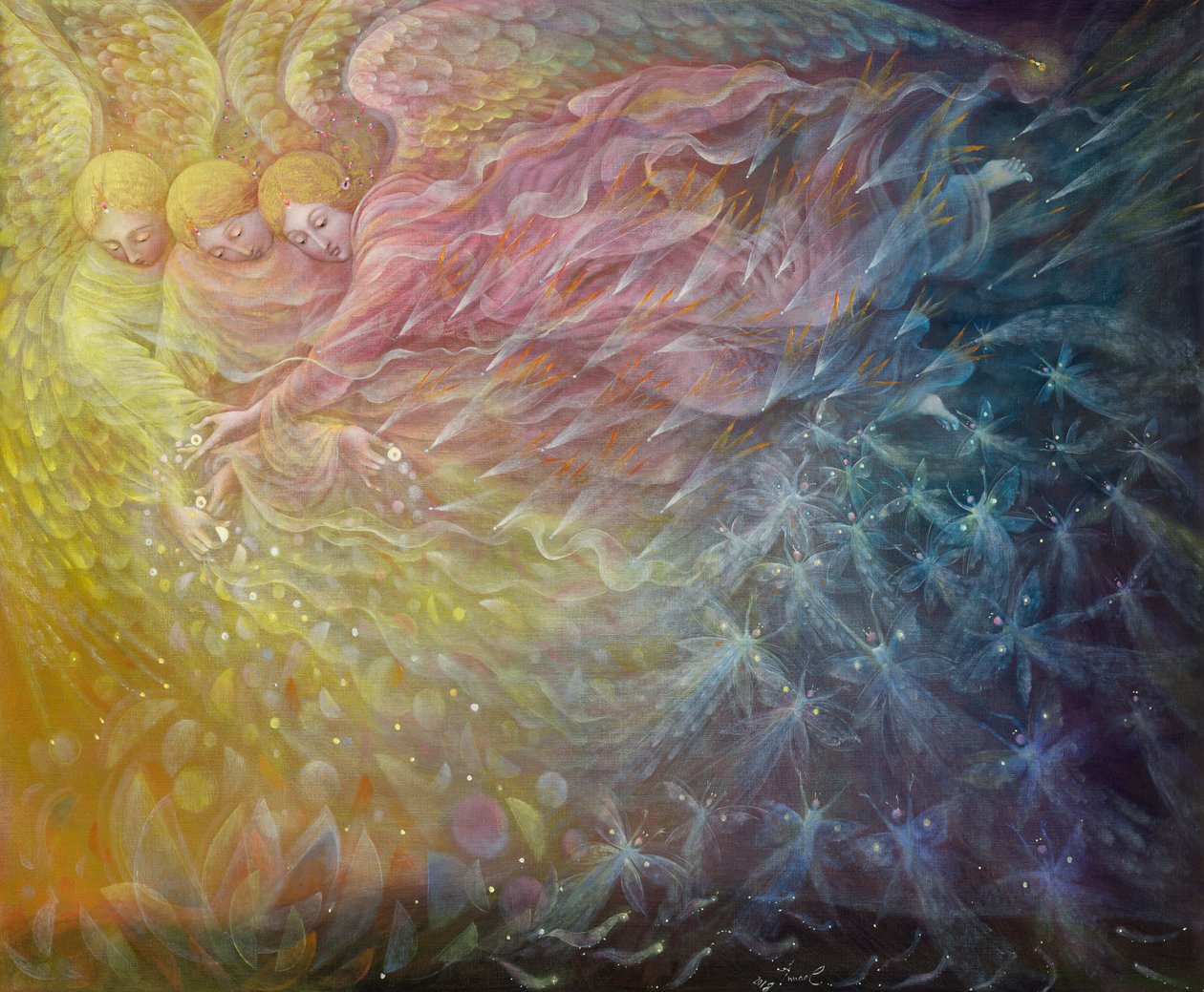 Despertar, 2018 (óleo sobre linho belga) de Annael Anelia Pavlova