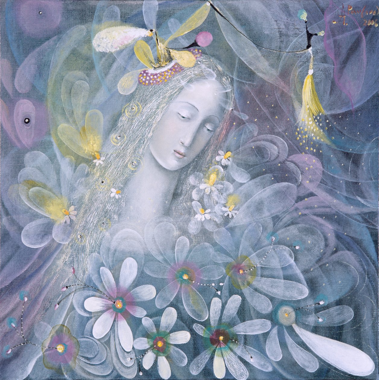 Cancro, 2006 (óleo sobre linho belga) de Annael Anelia Pavlova