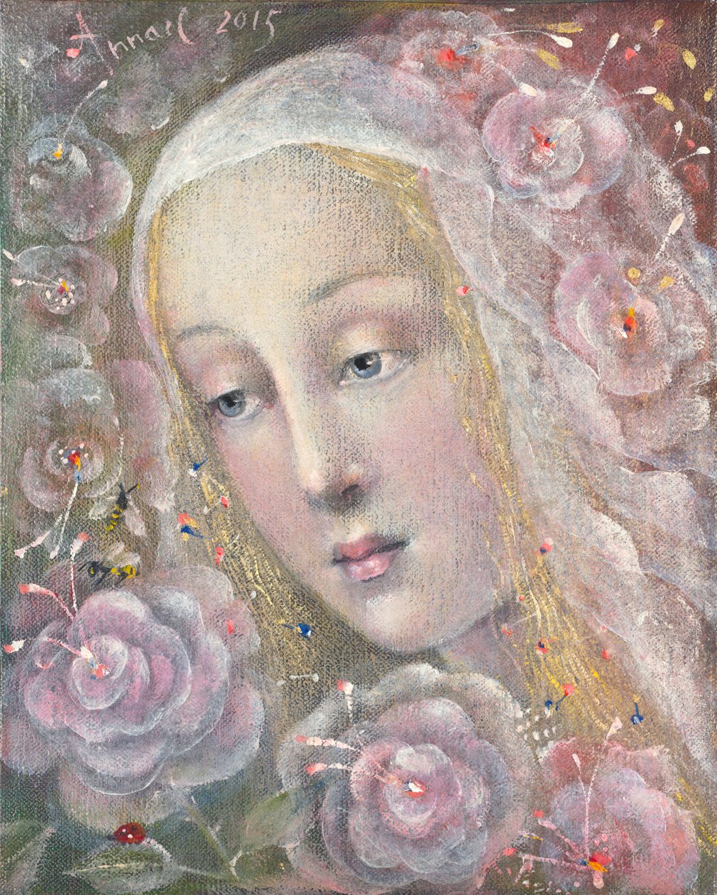 Beijos do Vento, 2015 (óleo sobre linho belga) de Annael Anelia Pavlova