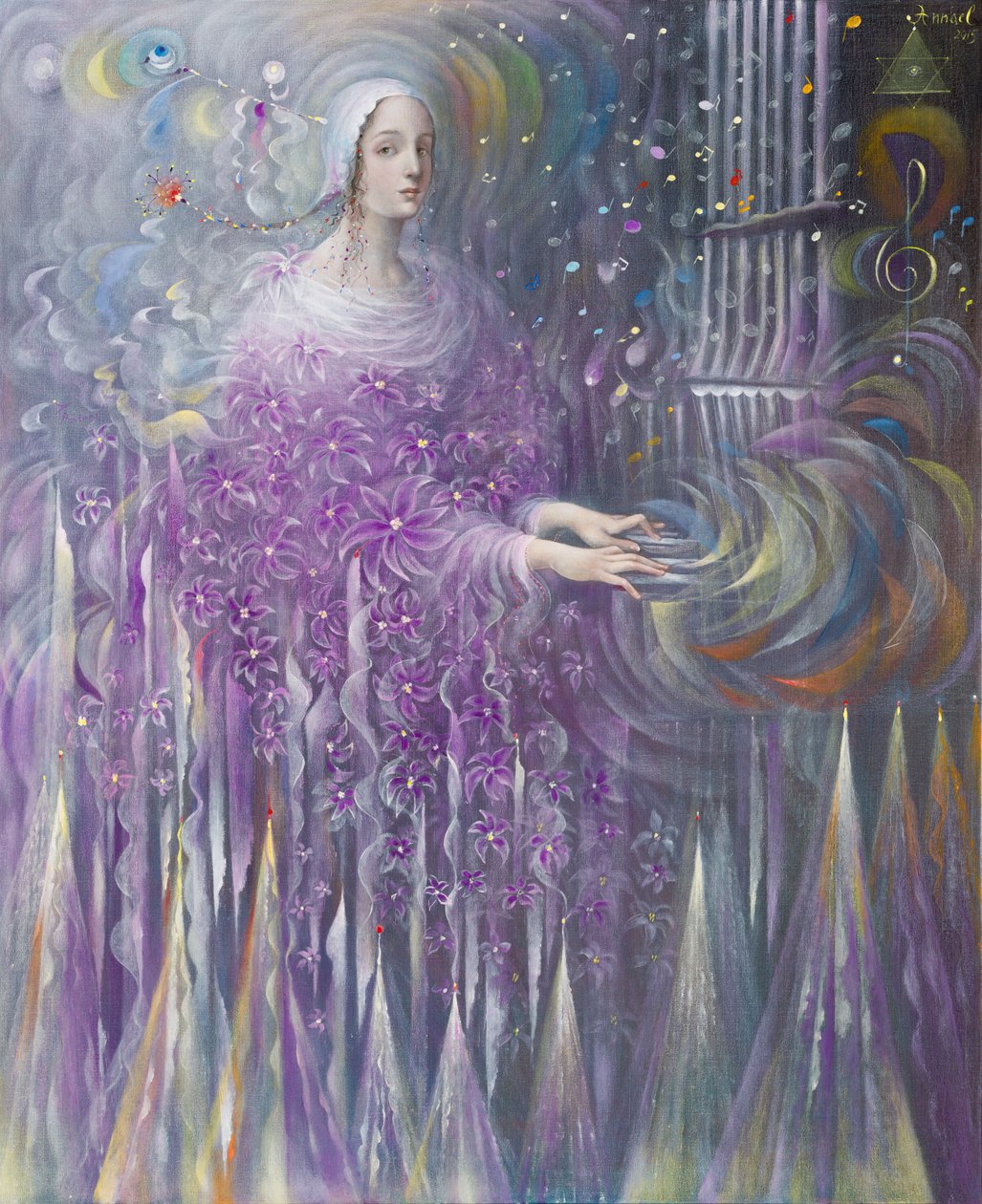 Poiesis-III: Religião, 2015 (óleo sobre linho belga) de Annael Anelia Pavlova