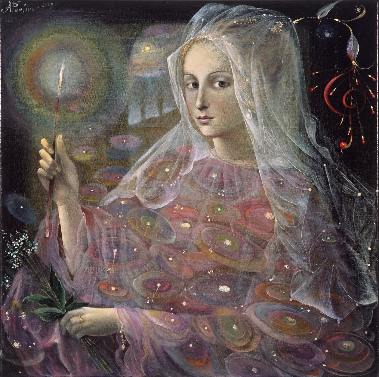 Sagitário, 2007 (óleo sobre linho belga) de Annael Anelia Pavlova
