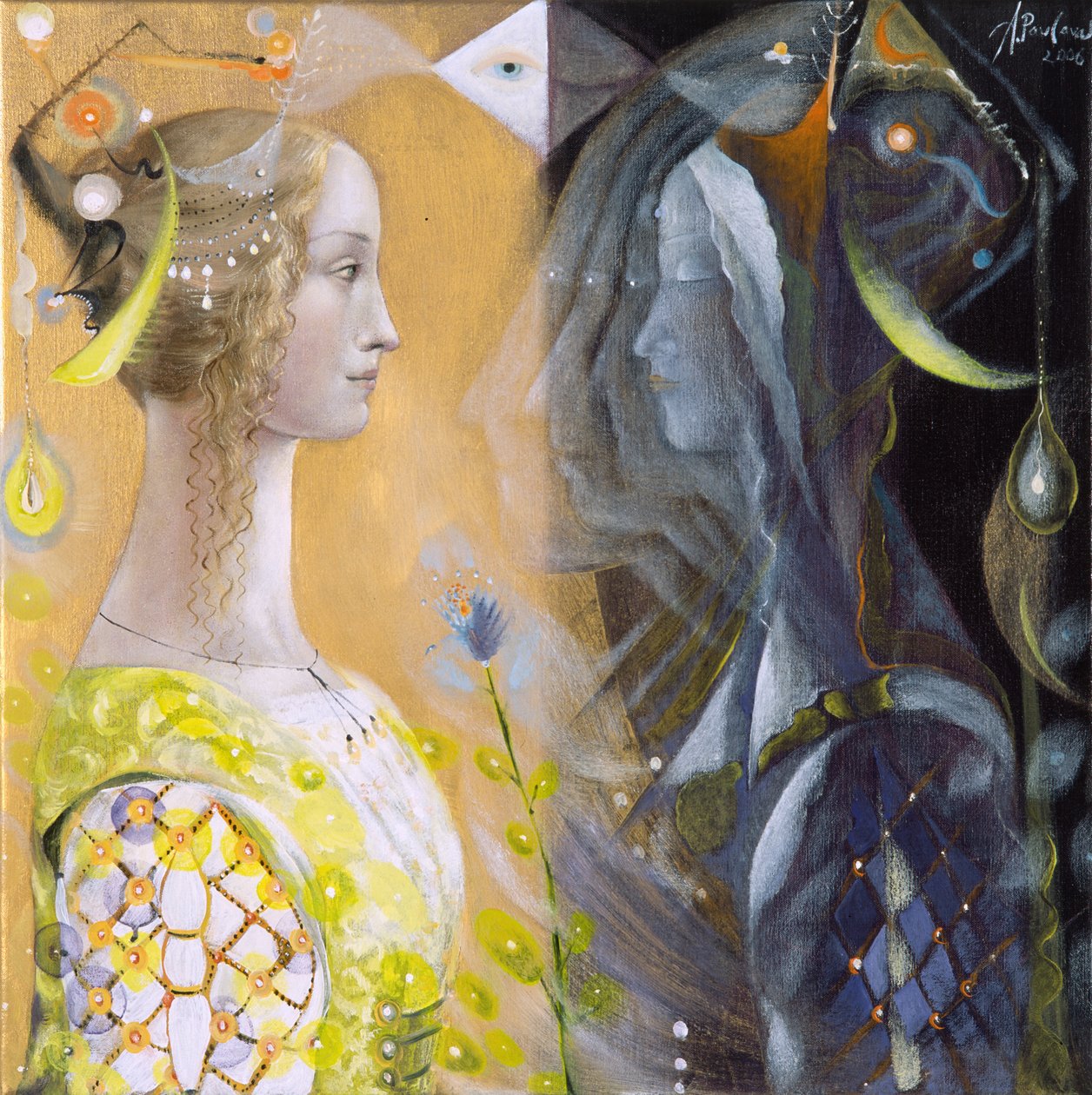 Escorpião, 2006 (óleo sobre linho belga) de Annael Anelia Pavlova