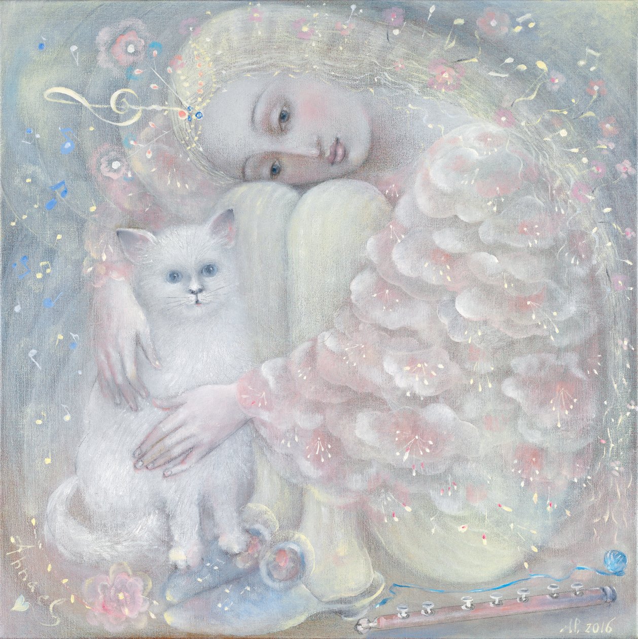 Ternura, 2016 (óleo sobre linho belga) de Annael Anelia Pavlova