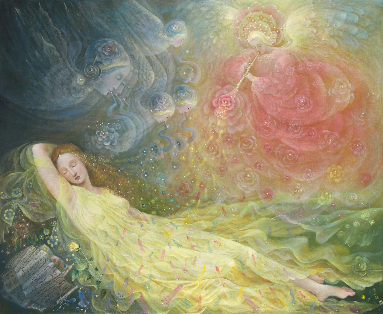 O Sonho de Vénus, 2016 (óleo sobre linho belga) de Annael Anelia Pavlova